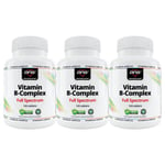 3-Pack Vitamin B-Complex - 3 x 120 tabletter