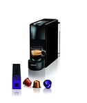 Nespresso Krups Machine à Café Essenza Mini Noir Cafetière à Capsules YY2910FD