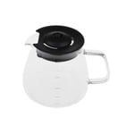 Verseuse en verre pour cafetière Melitta Aromafresh II - Blanc - Capacité 1,2L