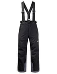 Jack Wolfskin Great Snow Pants Children's Snow Pants - Black, 92