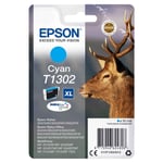 Epson Ink Cartridge Singlepack Cyan T1302 DURABrite Ultra  C13T13024012