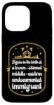 Coque pour iPhone 14 Pro Max Réjouissez-vous de la naissance d'un Moyen-Orient à la peau brune