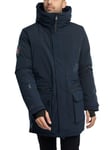 SuperdryCity Padded Parka Jacket - Eclipse Navy