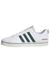 adidas Homme VS Pace 2.0 Shoes Chaussures, FTWR White/Collegiate Green/Glory Grey, 49 1/3 EU