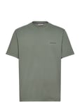 Superdry Overdyed Logo Loose Tee Grön