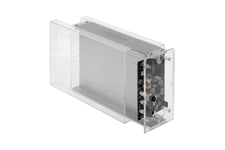 Delock External Dual Enclosure for 2 x 3.5' SATA HDD with USB Type-C - lagringspakning - SATA 6Gb/s - USB 3.2 (Gen 1)