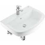 Bau Ceramic - Set de lavabo et mitigeur de lavabo avec bonde, blanc alpin/chrome 39472000 - Grohe