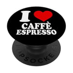 I Love Caffè Espresso PopSockets PopGrip Interchangeable