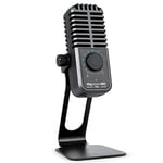 IK Multimedia iRig Stream Mic Pro, Condenser Microphone with Integrated Audio Interface for iPhone, iPad, Android, USB Computer, Mac, Windows PC, ideal for Podcast, Recording, Singing and Gaming