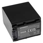 EXTENSILO Batterie compatible avec Sony FDR-AX700E, HDR-CX100E, HDR-CX105E, FDR-AXP33 appareil photo, reflex numérique (3090mAh, 7,4V, Li-ion, noir)