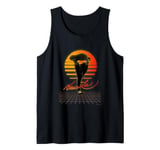 Bruce Lee Sunset High Kick Signature Vintage Tank Top