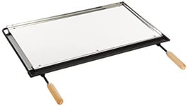 IMEX EL ZORRO Plancha Barbecue INOX 68 x 41 cm Gris 71619