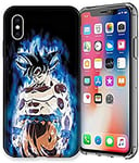 Coque pour iphone X / XS Manga Dragon Ball Sangoku Noir