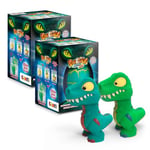 CRAZE Magic Growing Egg Pack de 2 Dinosaure Jouet Oeuf Dinosaure a eclore dans l'eau 2X Oeufs Surprises avec Figurine Dinosaure Jouet Dinosaure Oeufs de Dinosaures 46210