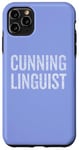 Coque pour iPhone 11 Pro Max Costume d'Halloween rusé de dernière minute pour linguiste