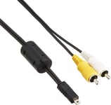 Nikon EG-CP14 RCA A/V TV AV Cable for Coolpix P5000, P5100, P6000, P7000