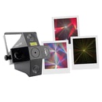 X-MOON-STAR JEU DE LUMIERE A LED 3 EN 1 X MOON STAR BOOMTONE DJ