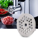 2Pcs Electric Mincer Stainless Steel Grinding Plate Round Hole For 5/B Ty