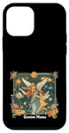 Coque pour iPhone 12 mini Gemini Goddess Mama Carte de tarot Zodiaque Astrologie Art nouveau