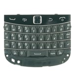 Original Blackberry 9900 Keyboard QWERTZ Keypad Keys Keyboard Track Pad Black