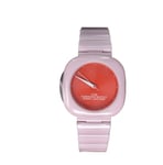 Marc Jacobs The Cushion Quartz Red Dial Ladies Watch MJ0120184711