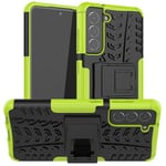 Samsung Galaxy S21 FE 5G      Heavy Duty Case    Green