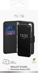 PURO Samsung Galaxy S25 wallet case  2 card slots  black