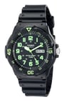 Casio Men's MRW200H-3BV Dive Style Neo-Display Sport Watch, Black