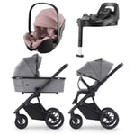 Crescent Prestige 2 Exclusive duovagn + Baby-Safe Pro med bas