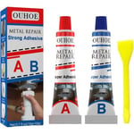 Charge Métal Liquide, Colle Puissante Pour Métal, Casting Repair Glue For Metal, All-Purpose Repair Glue, Repair Glue, Pour Métal