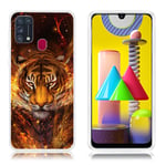 Deco Samsung Galaxy M31 skal - Tiger