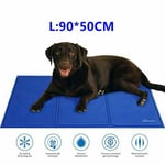 Lauva Pet Dog Cooling Mat , Dogs Self-cooling Gel Pads Ice Cool Mat Large