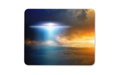 Cool UFO Alien Mouse Mat Pad - Aliens Solar System Space Fun Gift Computer #8853