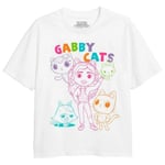 Gabby´s Dollhouse Girls Friends Outline T-Shirt - 3-4 Years