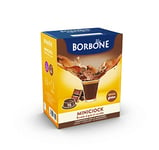 Caffè Borbone MiniCiock, Boisson aromatisée au Chocolat - 96 capsules 6 paquets de 16 - Compatibles avec les Machines à café à usage domestique Lavazza®* A Modo Mio®*