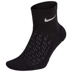 Nike Men's U NK SPARK CUSH ANKLE Socks, Black/(Reflective), 13-15