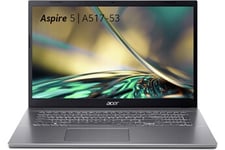 Aspire A517-53 17,3" FHD IPS Intel Core I7 12650H RAM 16 Go DDR4 512 Go SSD Intel UHD Graphics