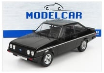 MCG MCG18405 Ford Angleterre - Escort Mkii RS2000 LHD 1977 - Black - 1/18