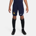 Frankrike Shorts Dri-FIT Strike - Blå/Cobalt Bliss Barn - Nike, storlek M: 137-147 cm