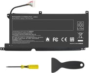 11,55 V/52,5 Wh PG03XL Batterie d'ordinateur Portable pour HP Pavilion Gaming 15-DK0049TX, Pavilion Gaming 15-DKO000, Pavilion Gaming 15-DKOO02NC, Pavilion Gaming 15-DKO050TX, HSTNN-DB9G