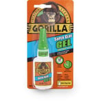 Gorilla Gorilla Superglue Gel 15 g Pack of 1 Translucent GLUE