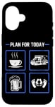 iPhone 16 EMT EMS Paramedic AMR Plan For Today Sarcastic Case