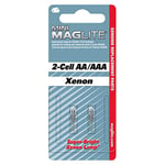 MagLite Ampoule de rechange Mini R6 (2 piles AA) - Blister de 2