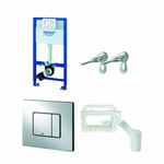 Grohe Rapid Sl Bâti-Support Wc avec Plaque Murale Skate Cosmo Et Boîtier Fresh 1 M (Import Allemagne)