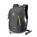 SKYSPER LANTC 20 Sac à Dos de Randonnée 20L Ultraléger Sac à Dos avec Système de Ventilation et D'hydratation Dorsale Sac à dos de Trekking en Polyester Respirant 3D Air Mesh Camping en Plein Air