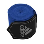 adidas Boxing Crepe Bandage Hand Wraps Blue, 2 x 350cm, adibp03