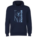 Star Wars The Mandalorian Bo-Katan Hoodie - Navy - S