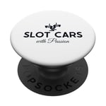 Slot Cars avec fente pour mini voiture RC PopSockets PopGrip Adhésif