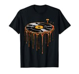 Turntable Vintage Vinyl Record Player Sketch Drawing T-Shirt