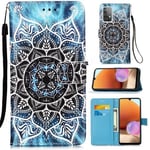 samsung Samsung Galaxy A32 4G Designer PU Case Mandala